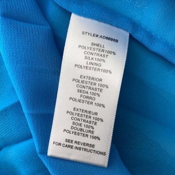 Anthropologie Aryn K Women Drop Waist Pleated Tank Halter Dress Size M - Picture 13 of 13